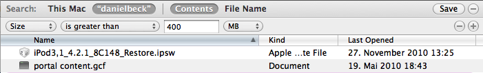 search for files larger than 1gb mac