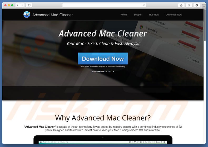 i get rid of advanced mac cleaner on my mac